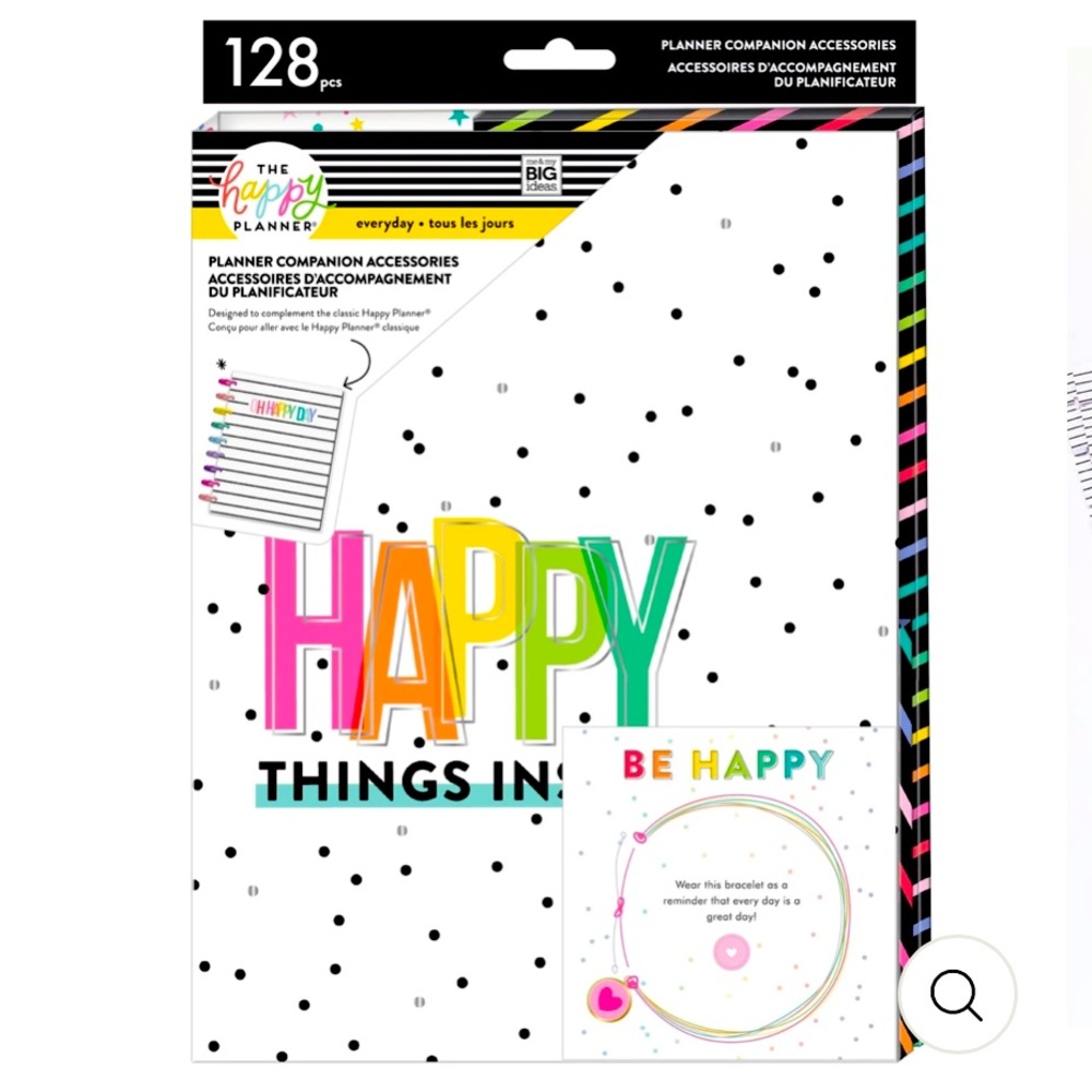 The Happy Planner Oh Happy Everyday 128 Piece Classic Planner Complete.